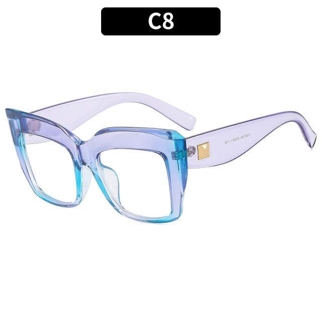 Y2K colorful frame women reading glasses