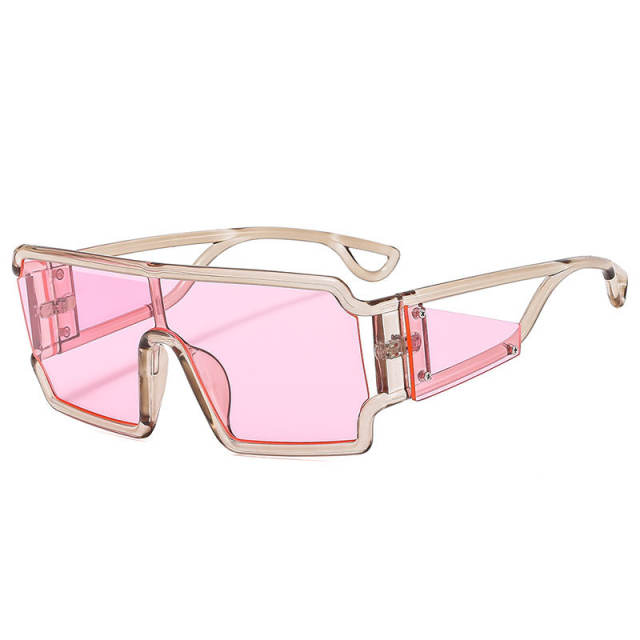 Vintage personality candy color summer sunglasses
