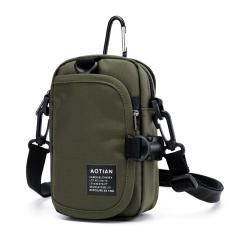 Multi function oxford cloth small size waist bag for men