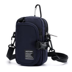 Multi function oxford cloth small size waist bag for men