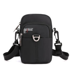 Multi function small size outdoor waist bag crossbody bag for men