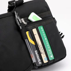 Multi function oxford cloth small size waist bag for men
