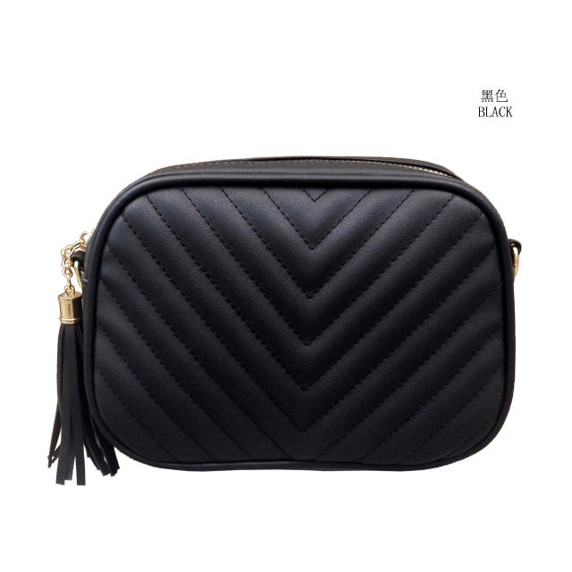 Popular PU leather quilted chain bag crossbody bag