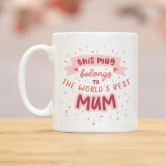 World's best mom mother's day gift ceramic mug