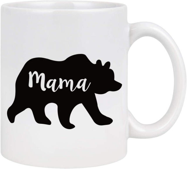 MAMA bear Mother's Day gift ceramic mug
