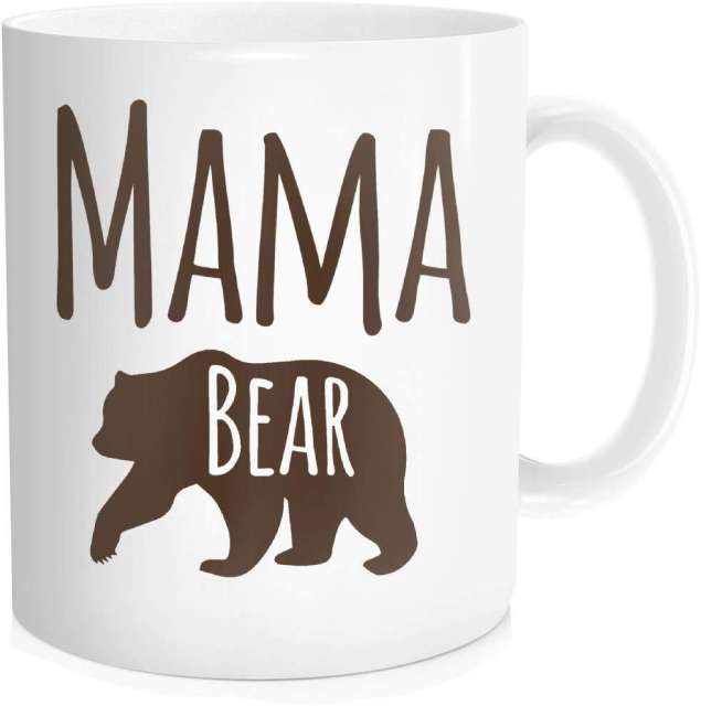 MAMA bear Mother's Day gift ceramic mug