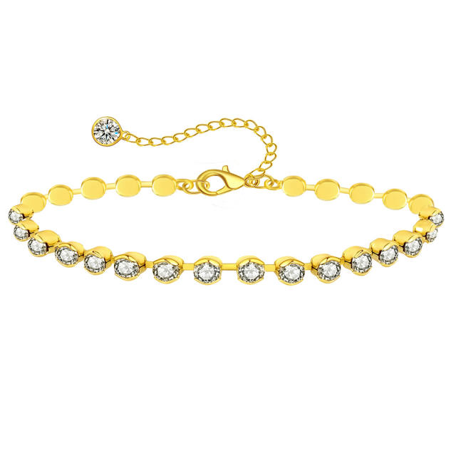 Hot sale stainless steel chain anklet collection