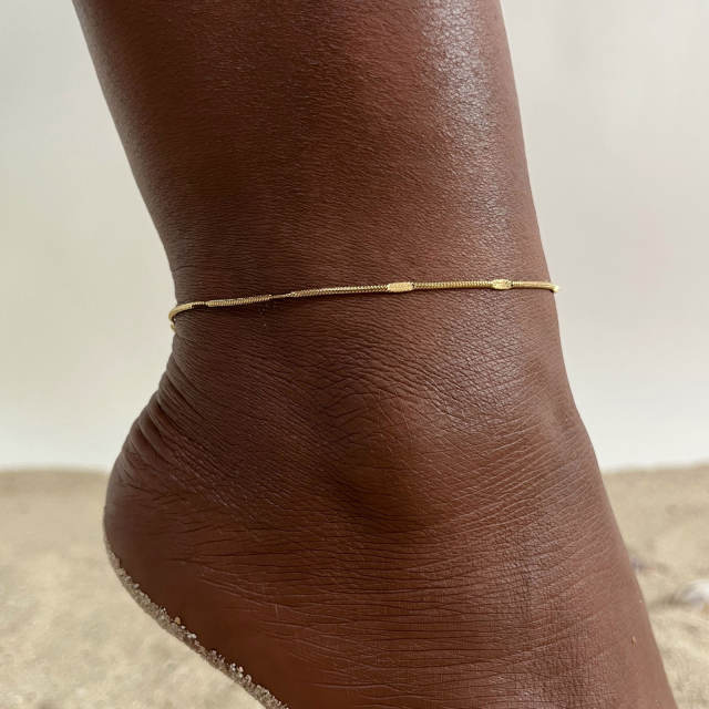 Hot sale stainless steel anklet collection