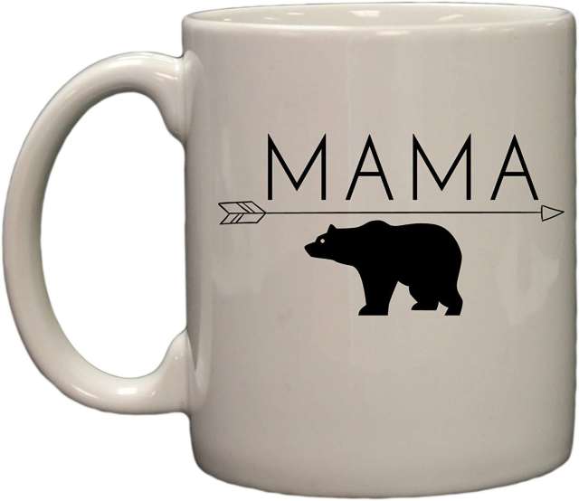 MAMA bear Mother's Day gift ceramic mug