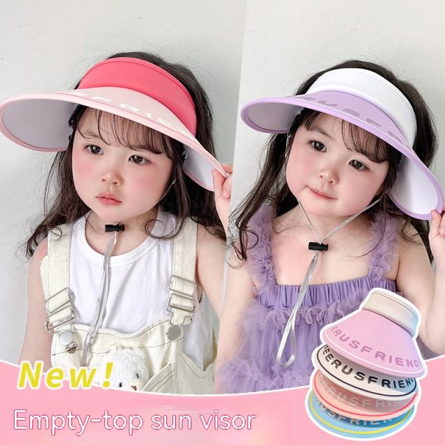 Summer design cute candy color sun hat for kids