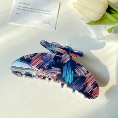 11CM large size spring summer colorful butterfly hair claw clips