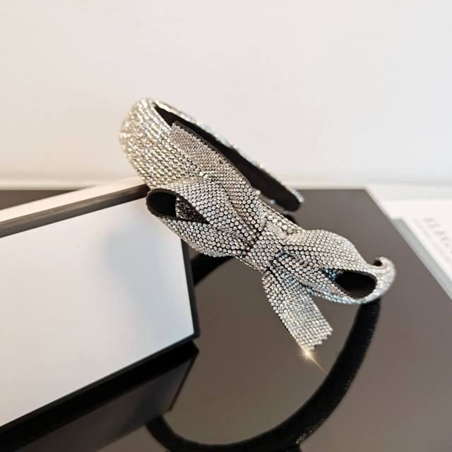 Luxury super shiny diamond bow headband