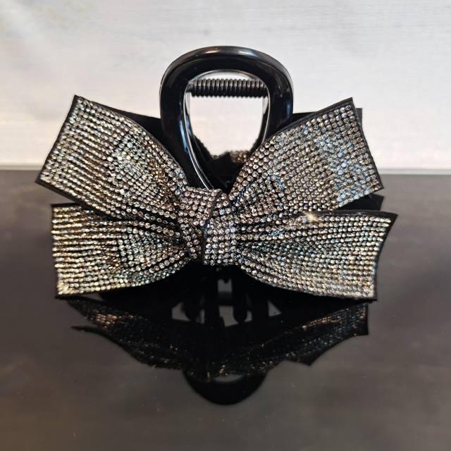 Luxury full diamond sweet bow hair claw clips