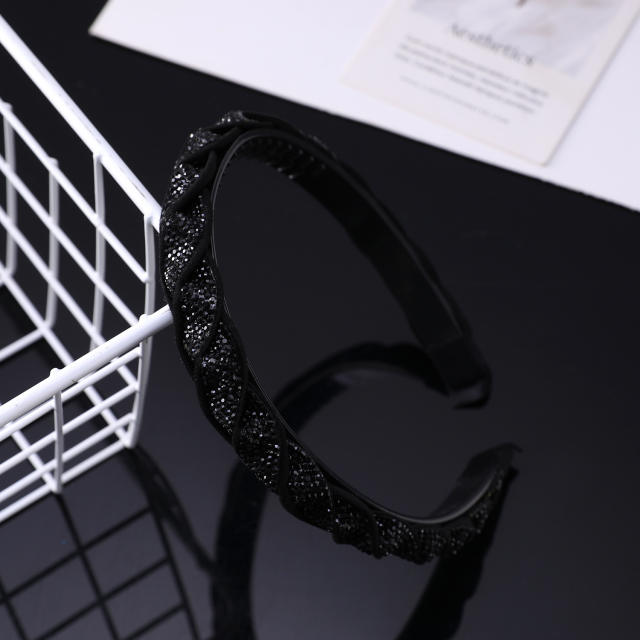 Korean fashion full diamond colorful headband