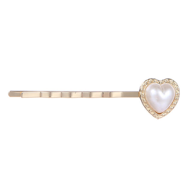 Korean fashion pearl beaded bobby pins