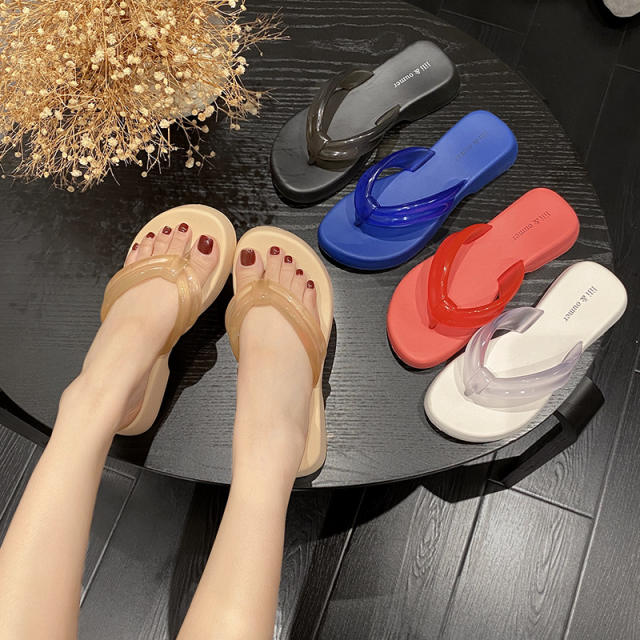 Hot sale super soft EVA material flip flops slippers