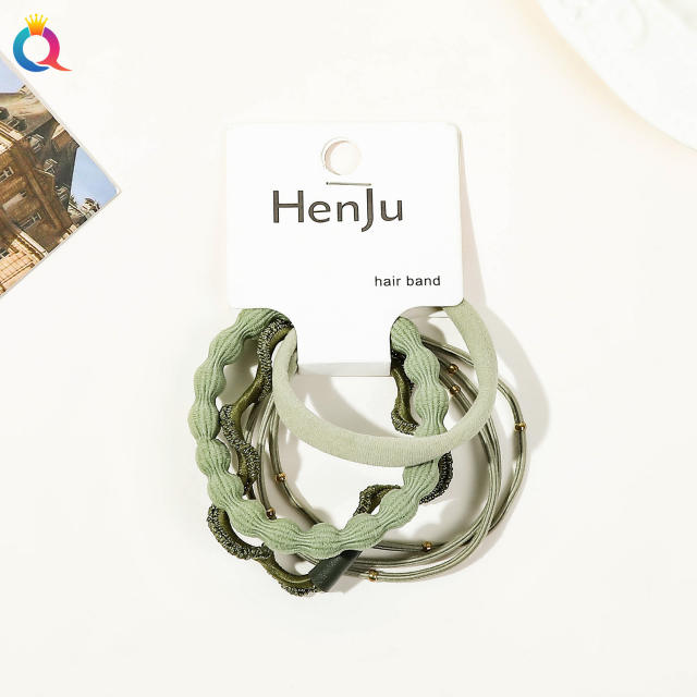 4pcs set women hair ties set