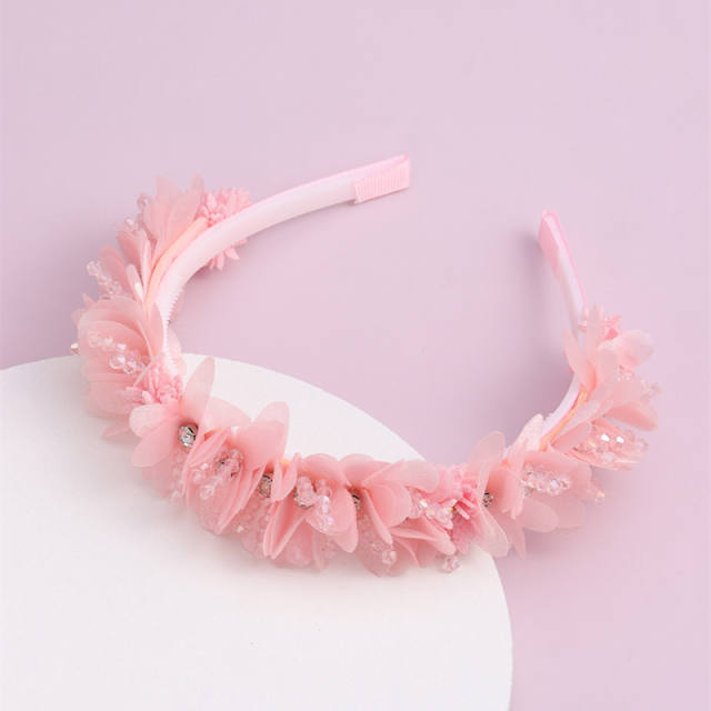 New design creative flower handband headband for kids