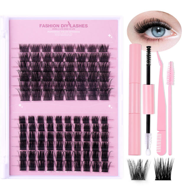 DIY eyelashes Segmented single-cluster grafted false eyelashes