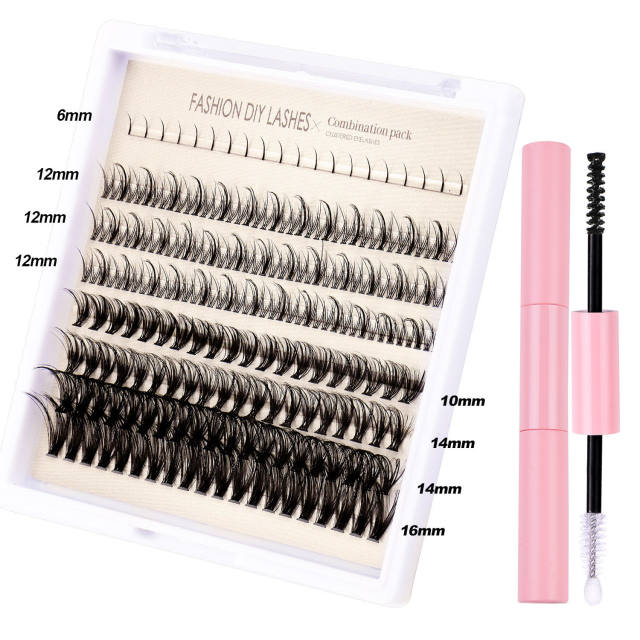 DIY eyelashes Segmented single-cluster grafted false eyelashes