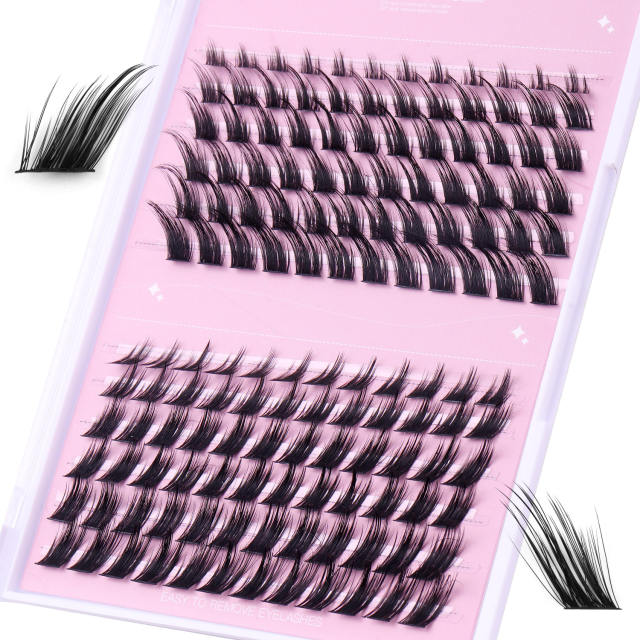 DIY eyelashes Segmented single-cluster grafted false eyelashes