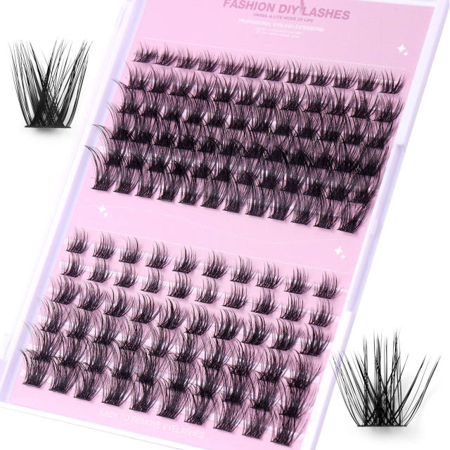 DIY eyelashes Segmented single-cluster grafted false eyelashes