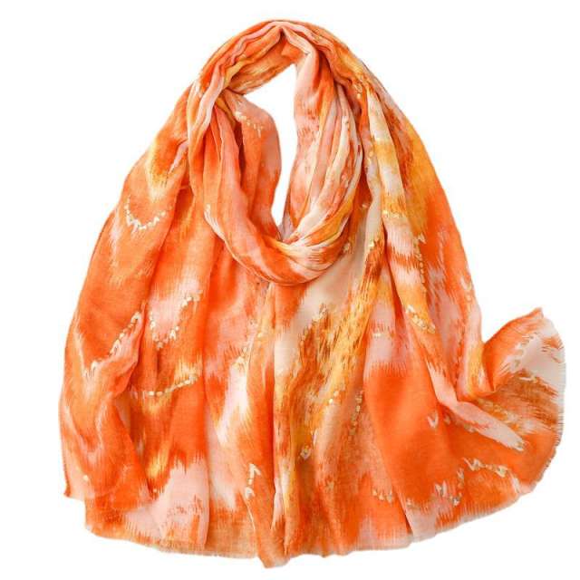 Spring summer tiy dry pattern fashion scarf