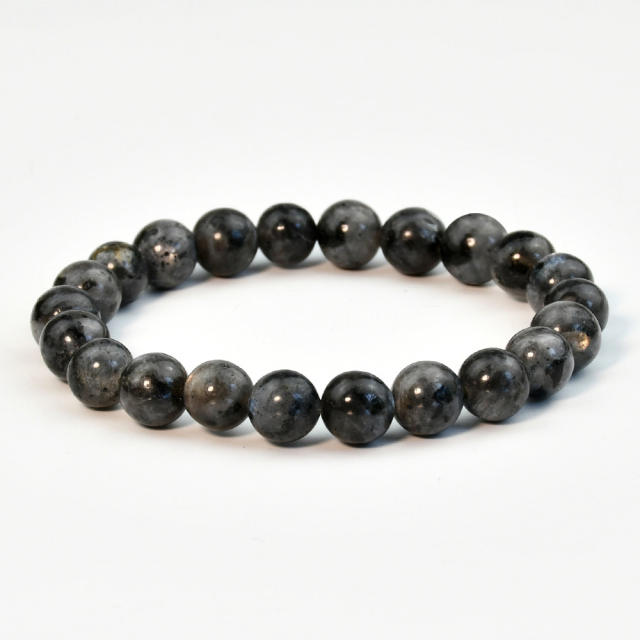 8mm Natural stone bead bracelet