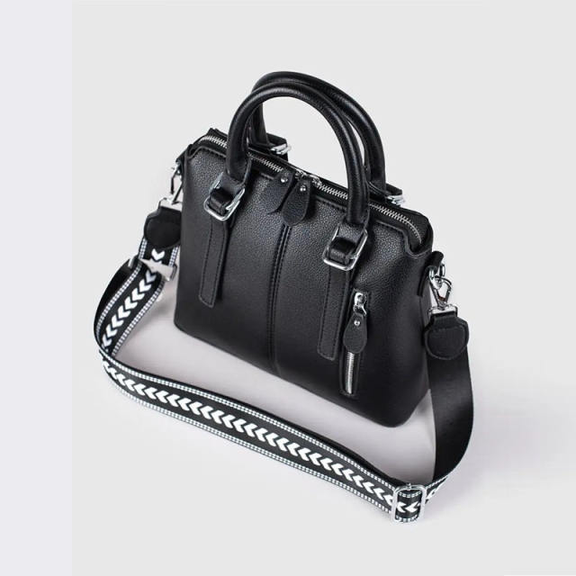 Elegnat easy match PU leather women handbag crossbody bag