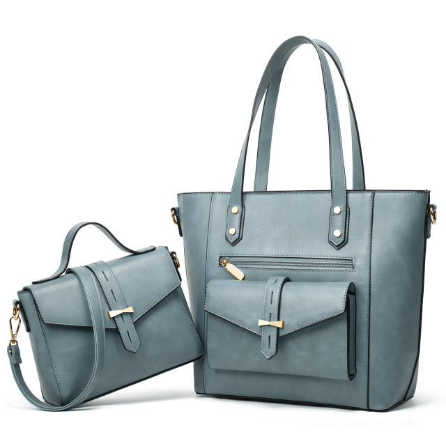 Elegant easy match tote bag crossbody bag set