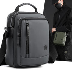 Casucal nylon material easy match crossbody bag for men