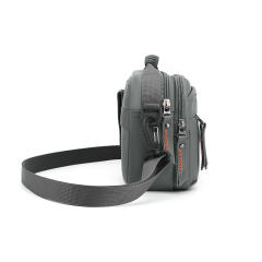 Casual nylon material crossbody bag waist bag for men