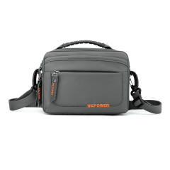 Casual nylon material crossbody bag waist bag for men