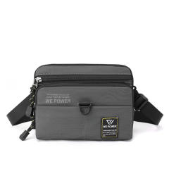 Outdoor nylon material multi function men bag crossboy bag waist bag