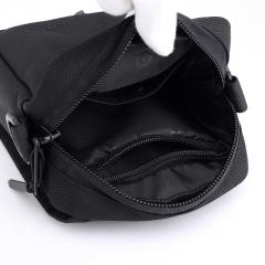 Water-repellent Oxford cloth concise small crossbody bag for men