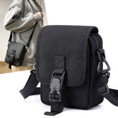 Water-repellent Oxford cloth concise small crossbody bag for men