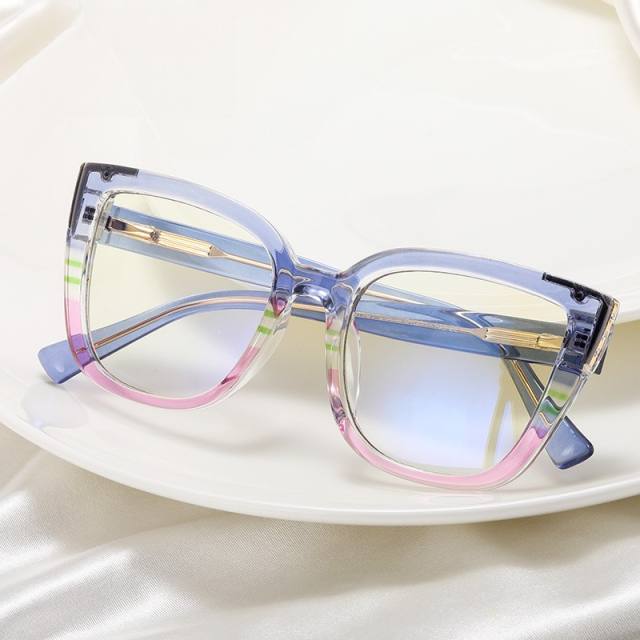 New design TR90 super light anti blue light reading glasses