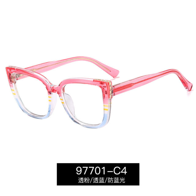 New design TR90 super light anti blue light reading glasses