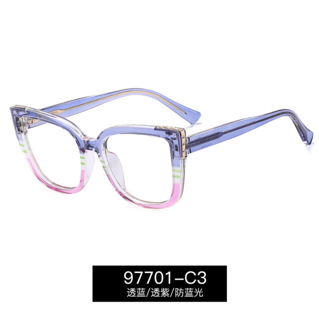 New design TR90 super light anti blue light reading glasses