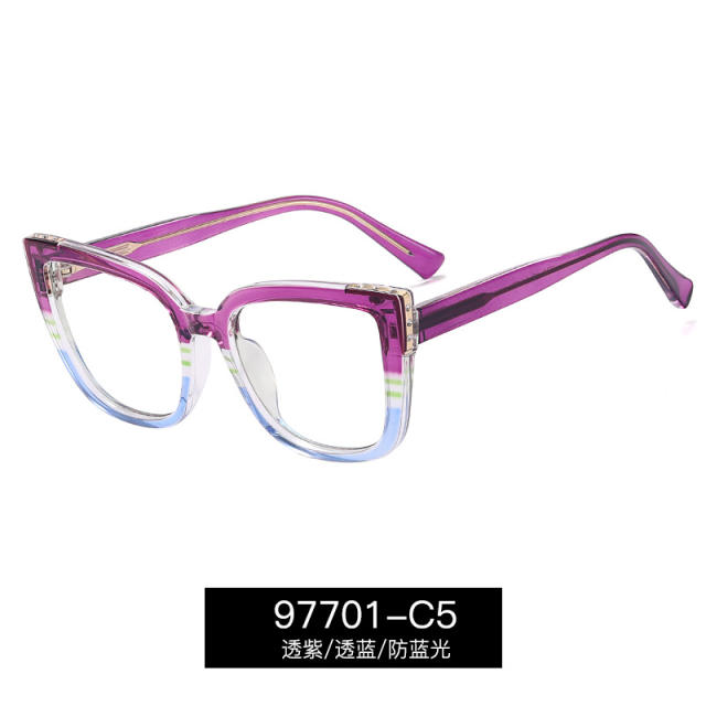 New design TR90 super light anti blue light reading glasses