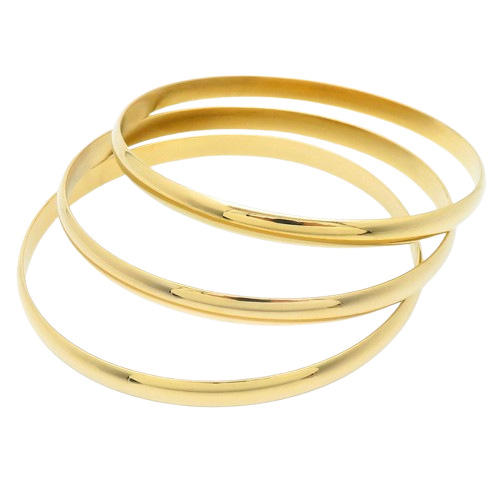 18KG easy match basic stainless steel bangle band