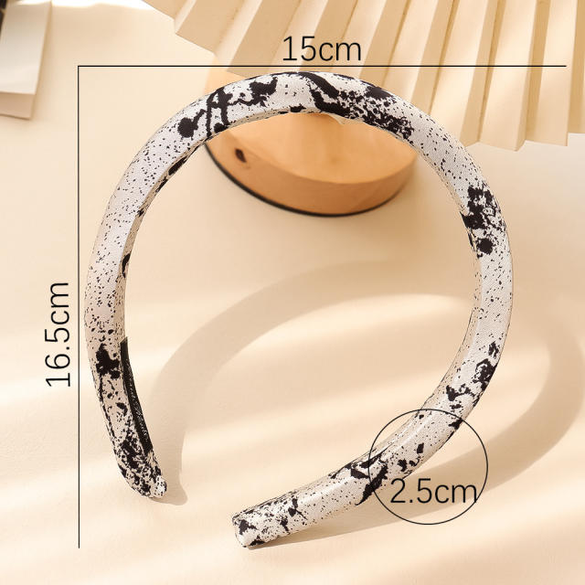 3 size chinese painting style padded headband