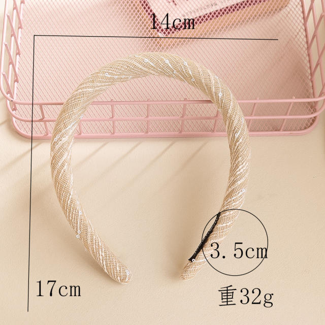 Basic easy match padded headband