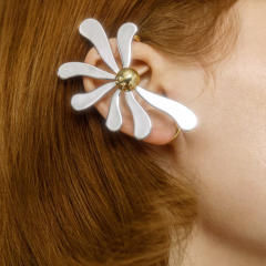 18KG mix color daisy flower stainless steel ear wrap
