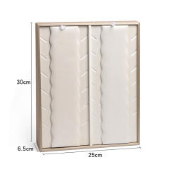 PU leather good quality necklace pendant earrings display stand