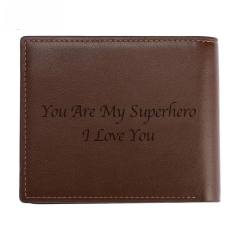 Personality DIY picture wallet for men father's day gift gift for men
