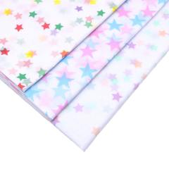 50*35cm 20pcs colorful star polka dot tissue gift wrap paper