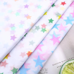 50*35cm 20pcs colorful star polka dot tissue gift wrap paper
