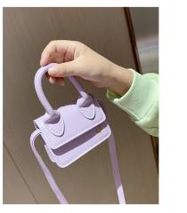 Sweet PU leather mather neat purse crossbody bag for kids adult