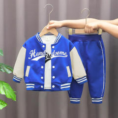 3pcs set spring autumn new design sport jacket pants t-shirt set for boys